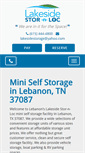 Mobile Screenshot of lakesidestornloc.com